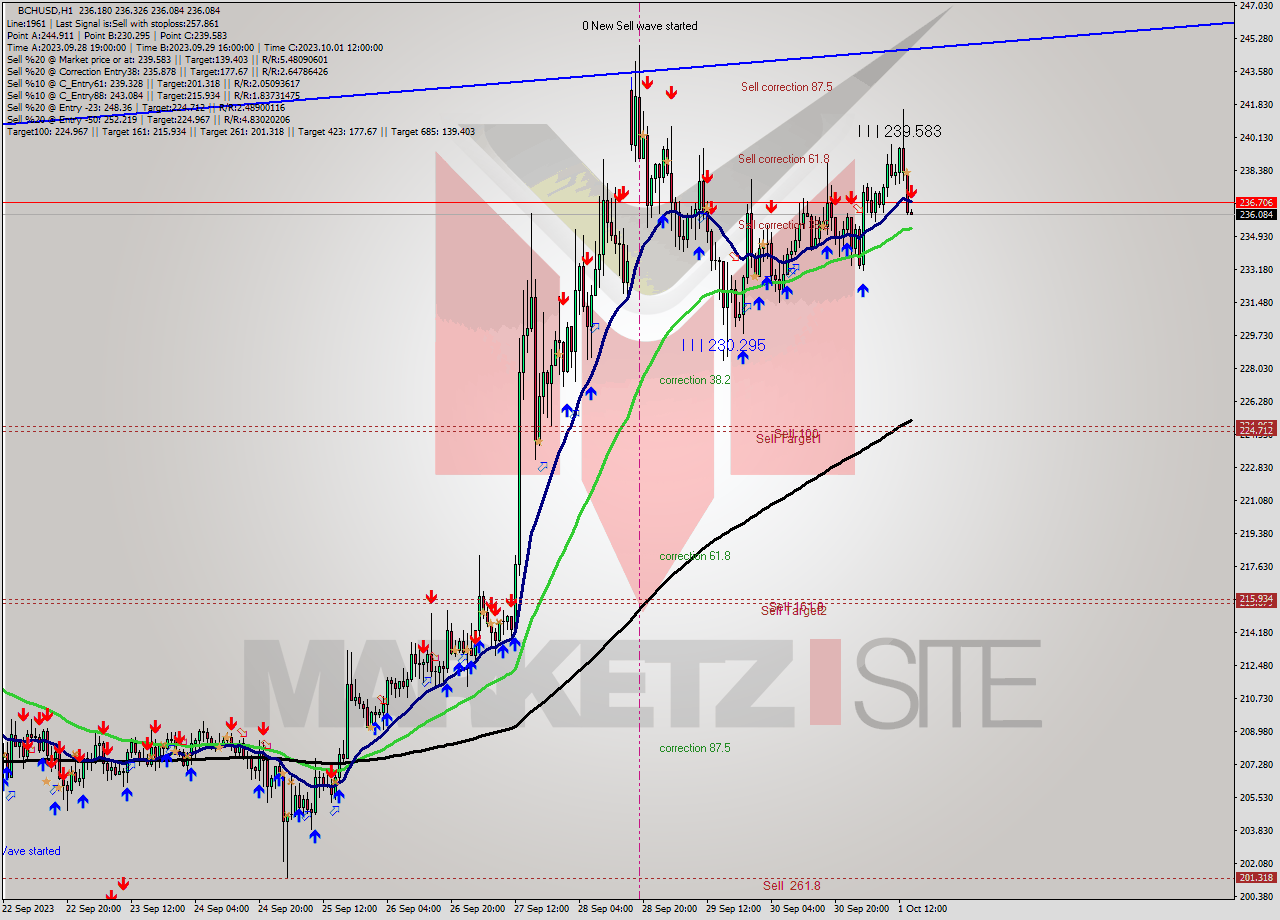 BCHUSD H1 Signal