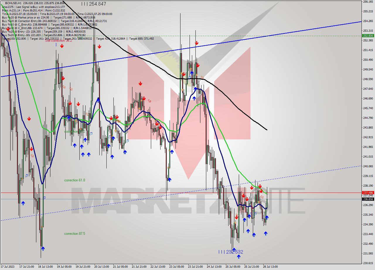 BCHUSD H1 Signal