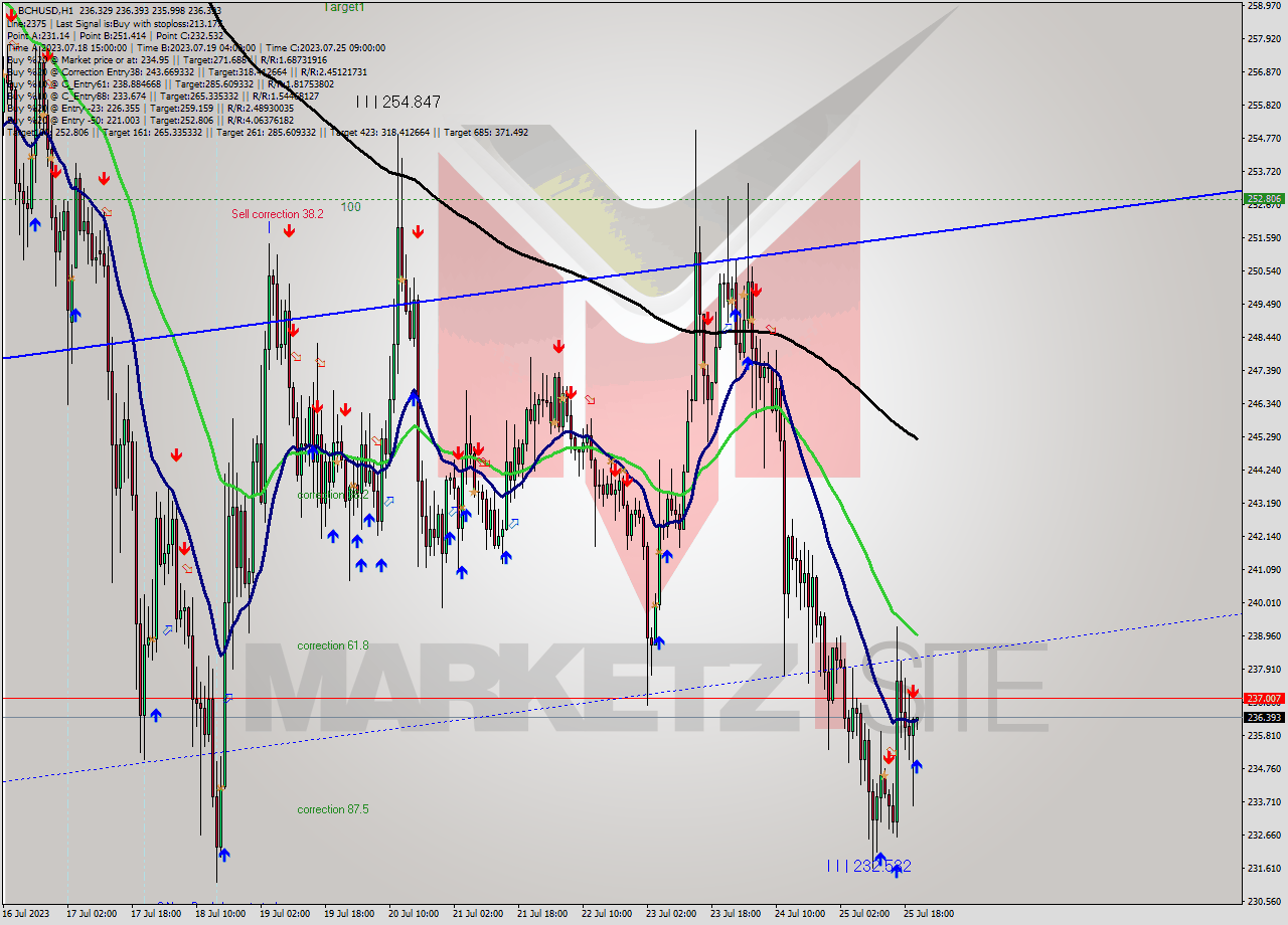 BCHUSD H1 Signal