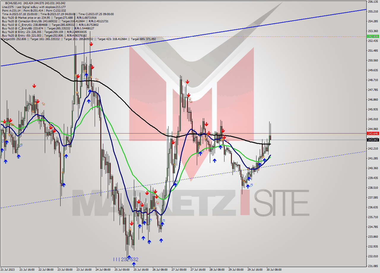 BCHUSD H1 Signal