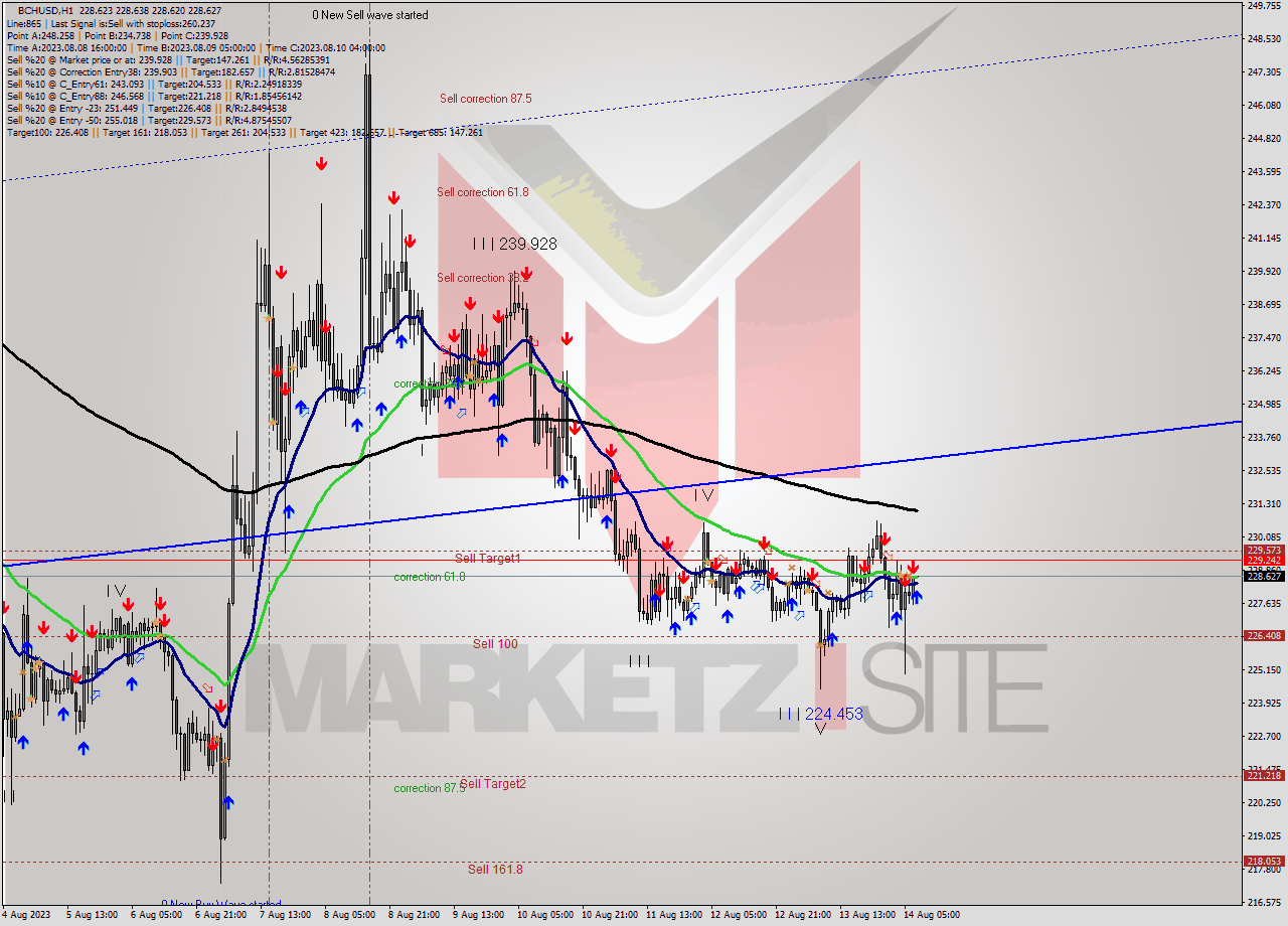 BCHUSD H1 Signal