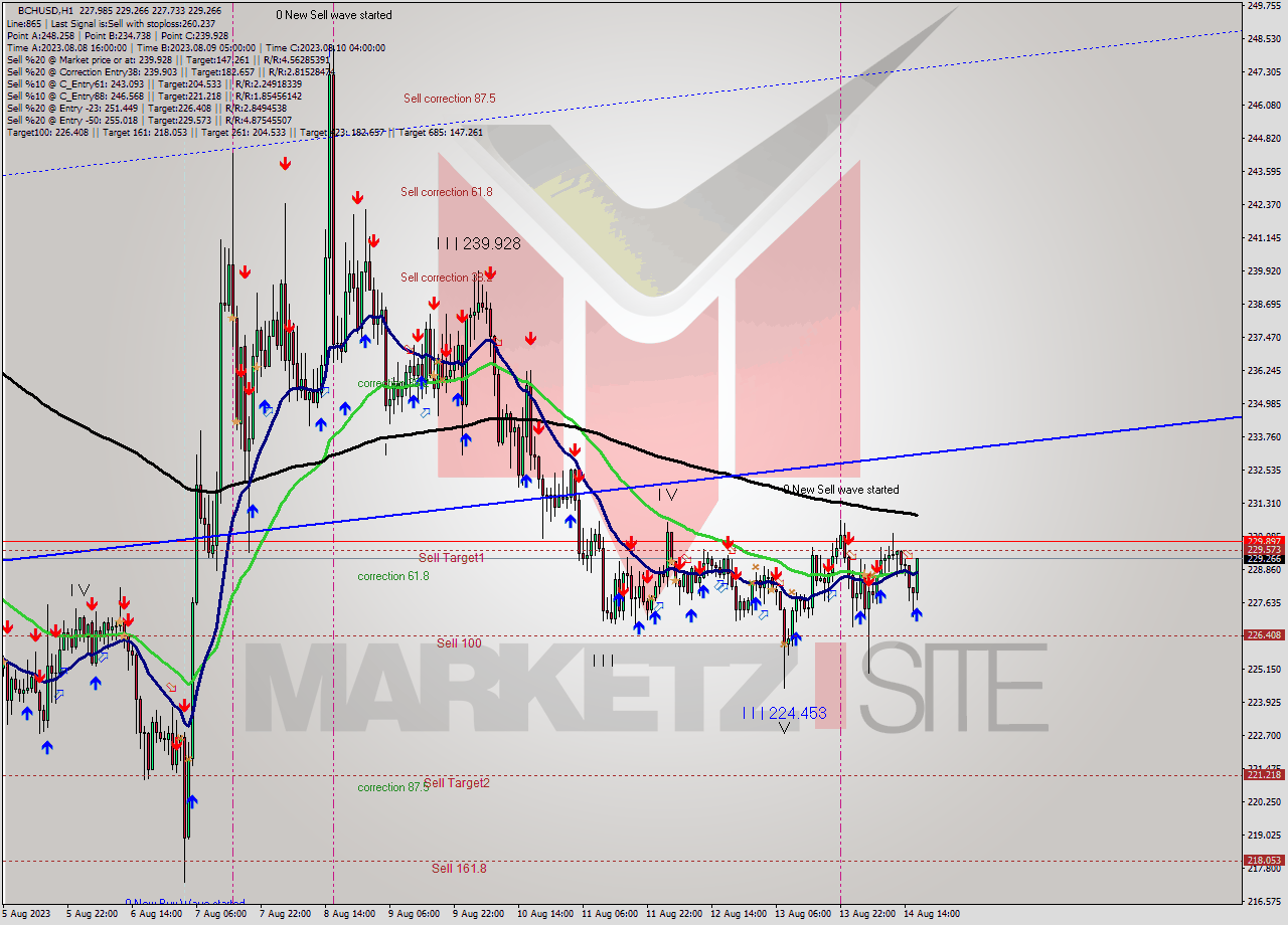 BCHUSD H1 Signal