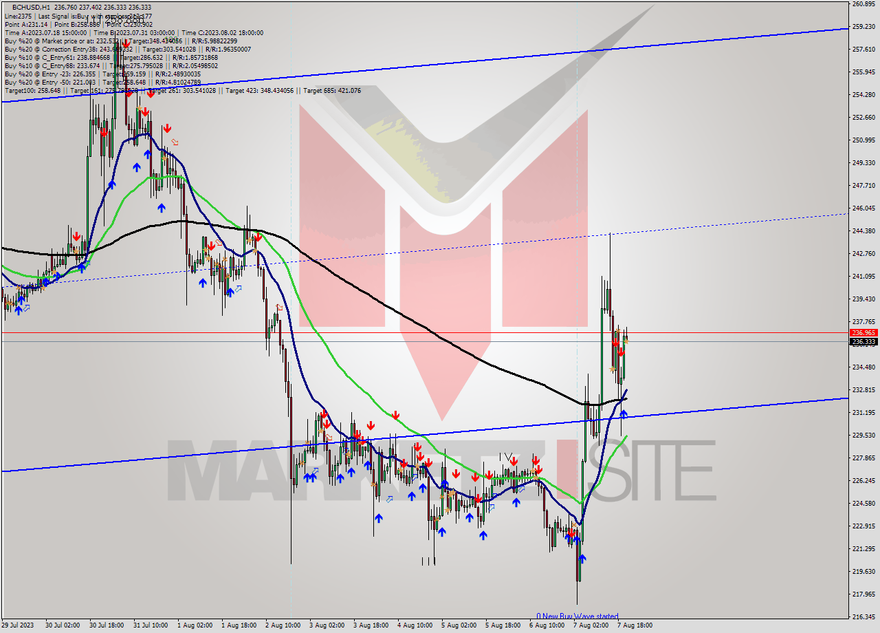 BCHUSD H1 Signal