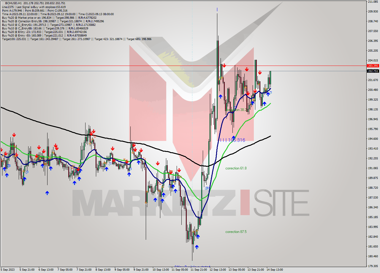 BCHUSD H1 Signal