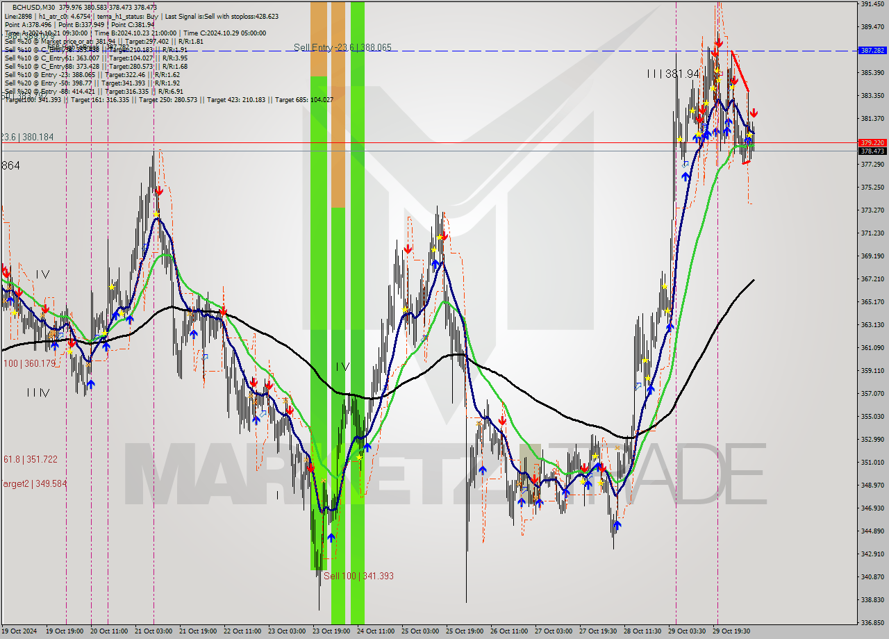 BCHUSD M30 Signal