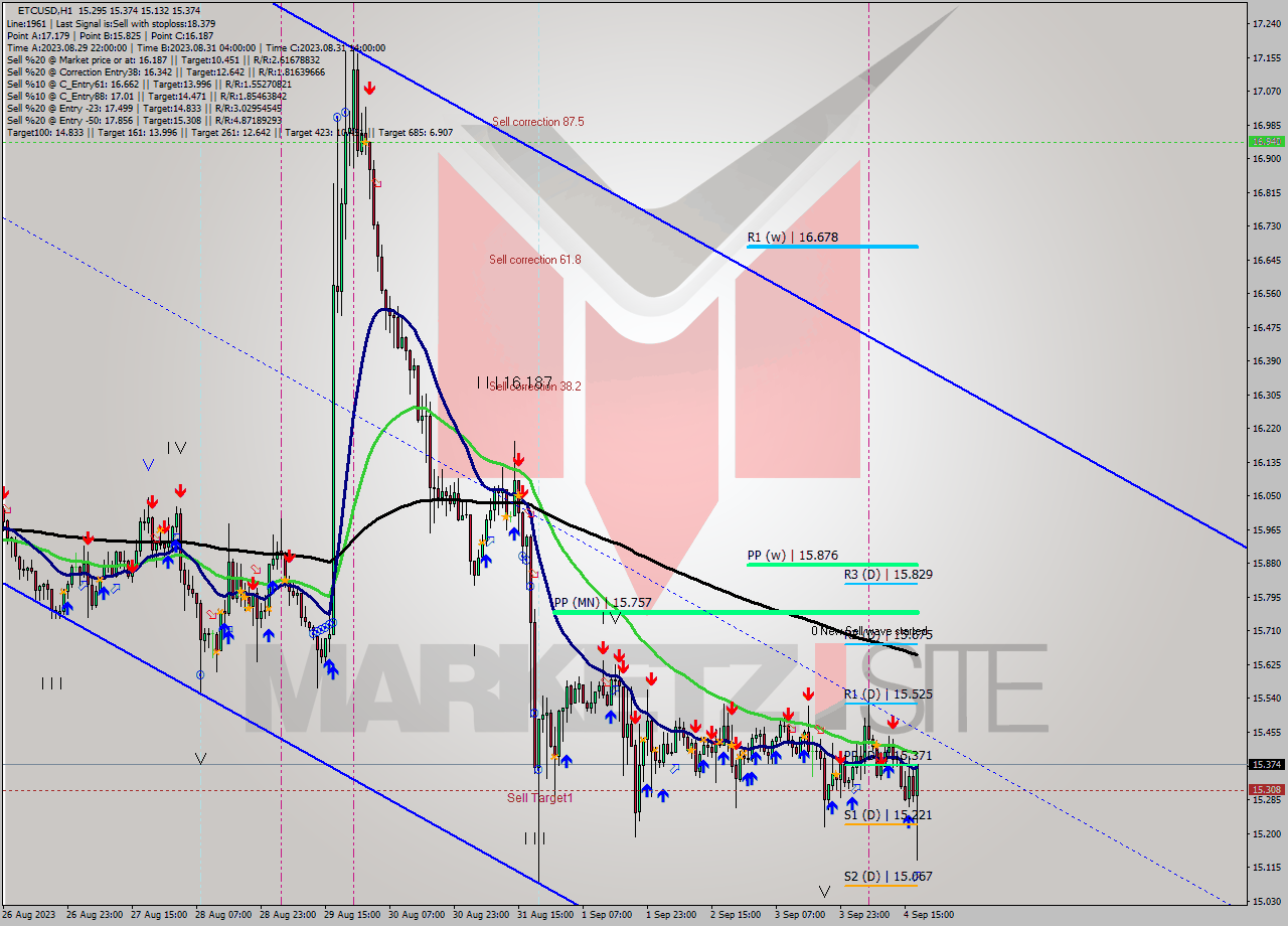 ETCUSD H1 Signal