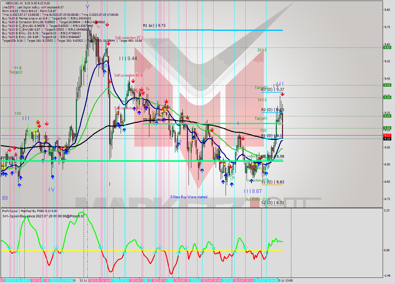 NEOUSD H1 Signal