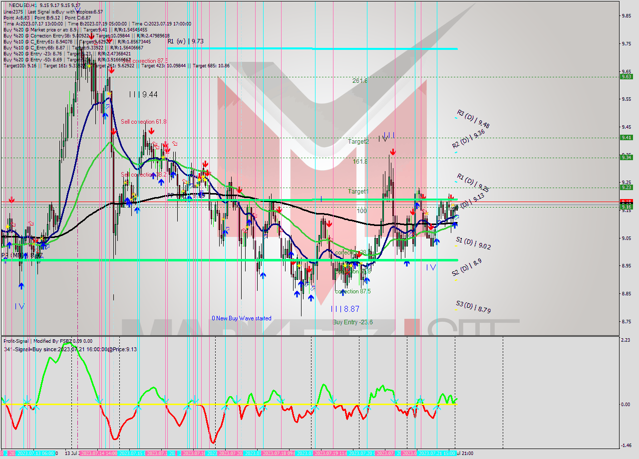 NEOUSD H1 Signal