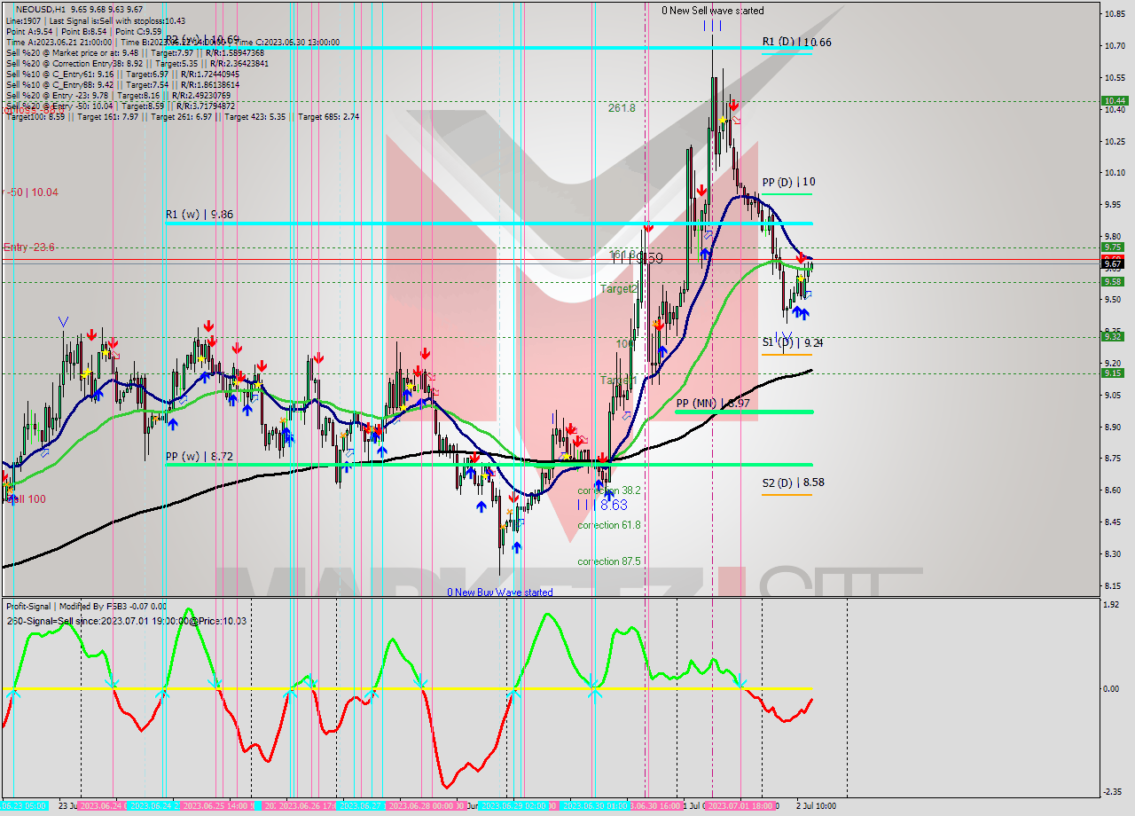 NEOUSD H1 Signal