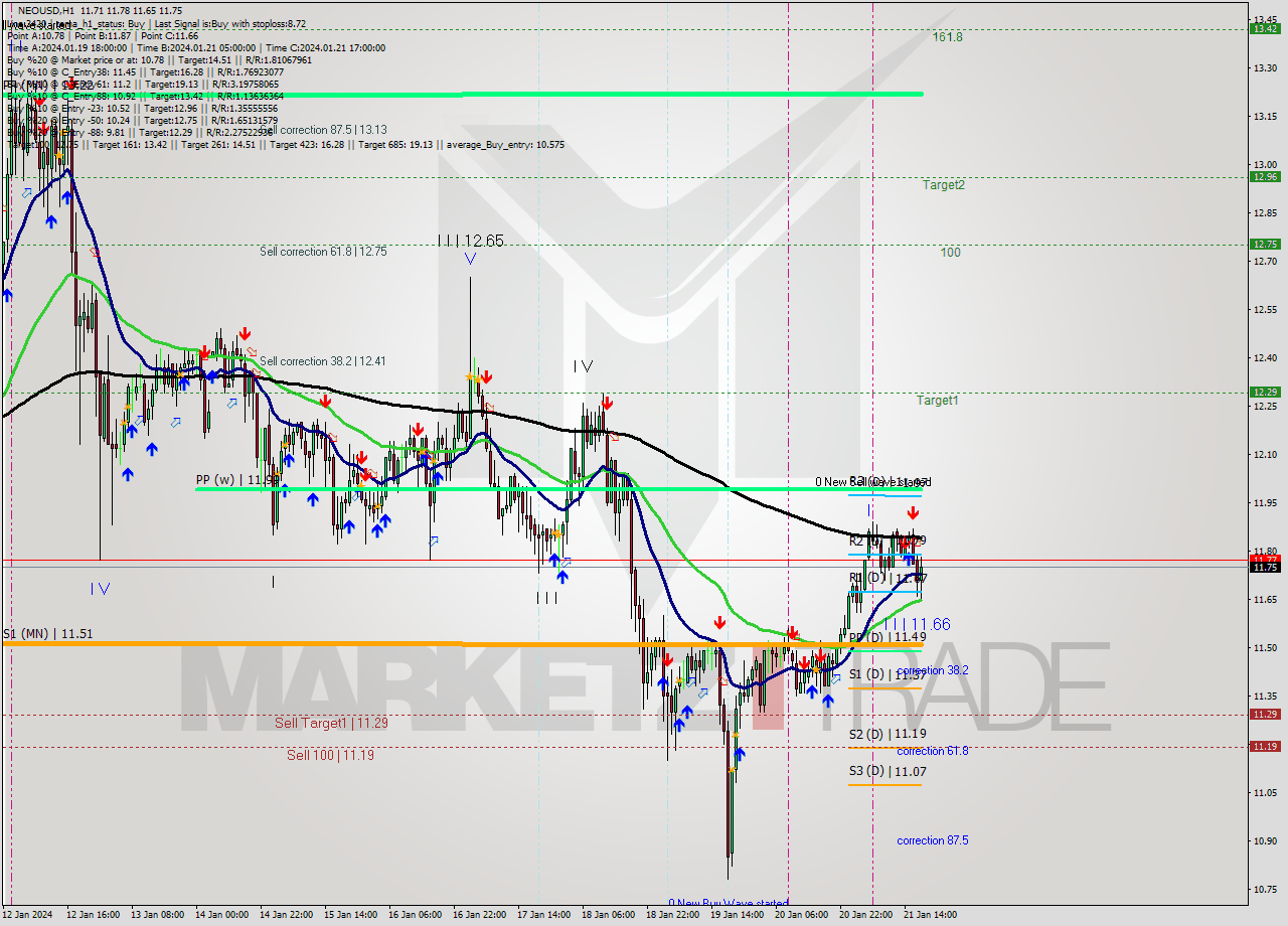 NEOUSD H1 Signal